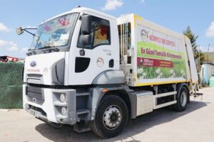 körfez belediyesi barkan kimya koku giderim sistemi çöp kamyonları